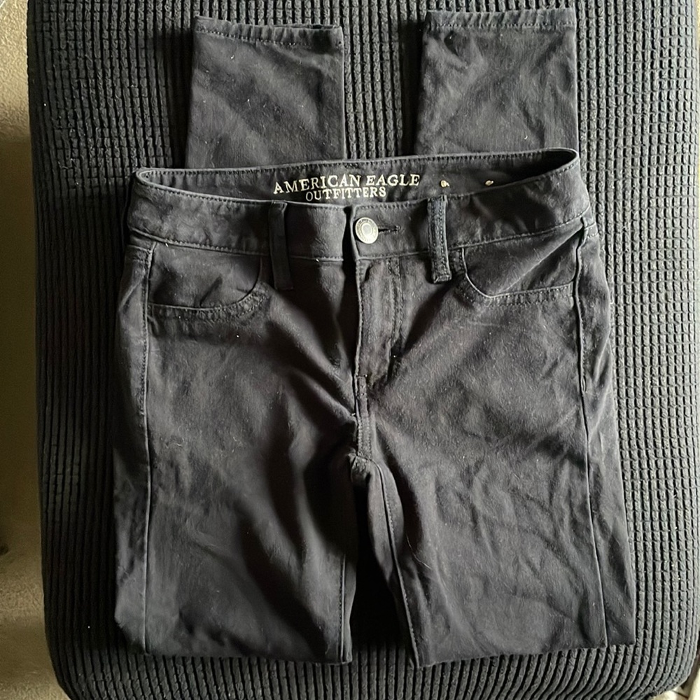 Black American Eagle Jegging